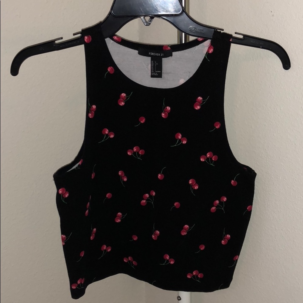 Black cherry Crop Top